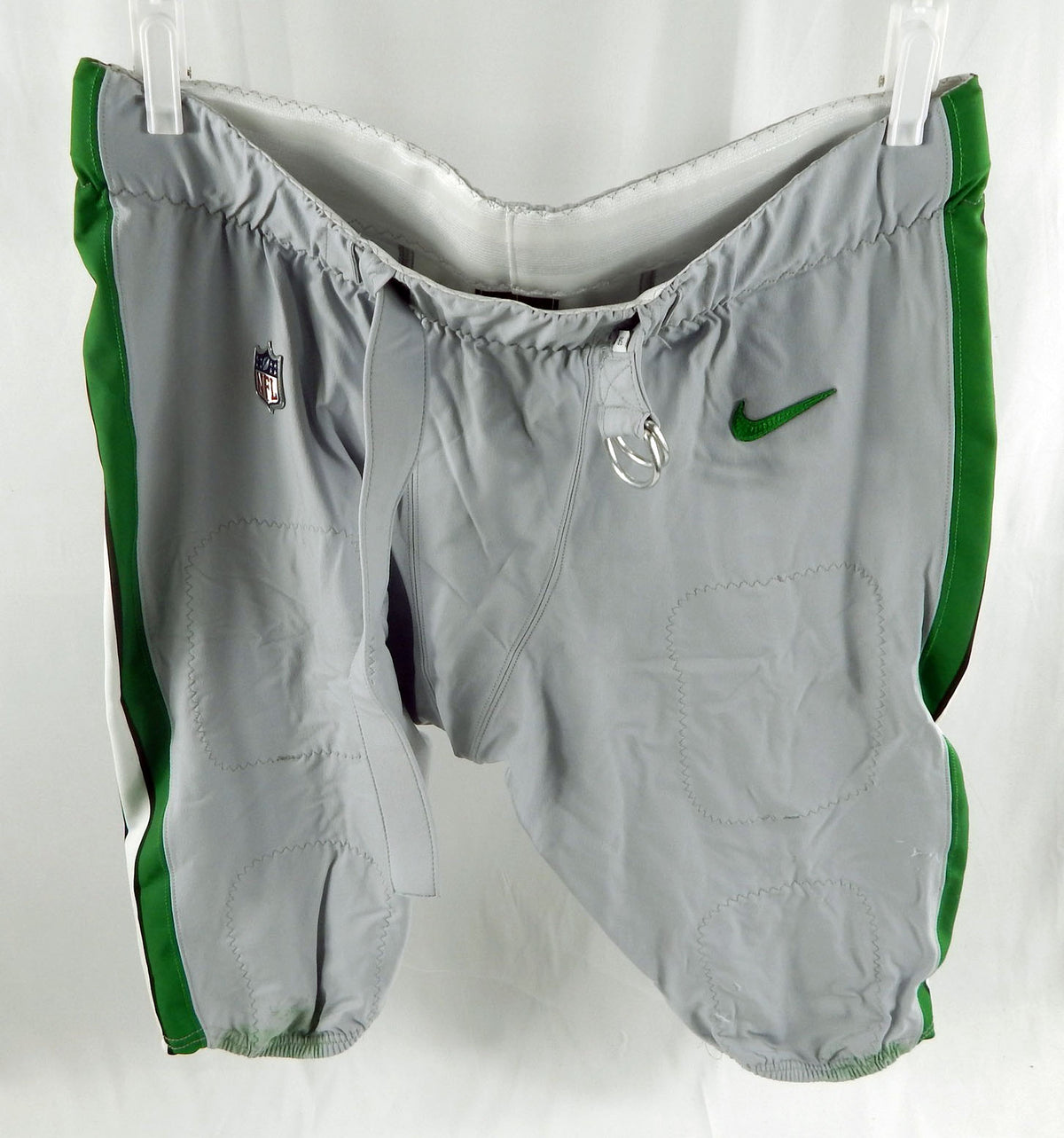 2023 Philadelphia Eagles Tarron Jackson #75 Game Used Grey Alt Pants 46 DP113808