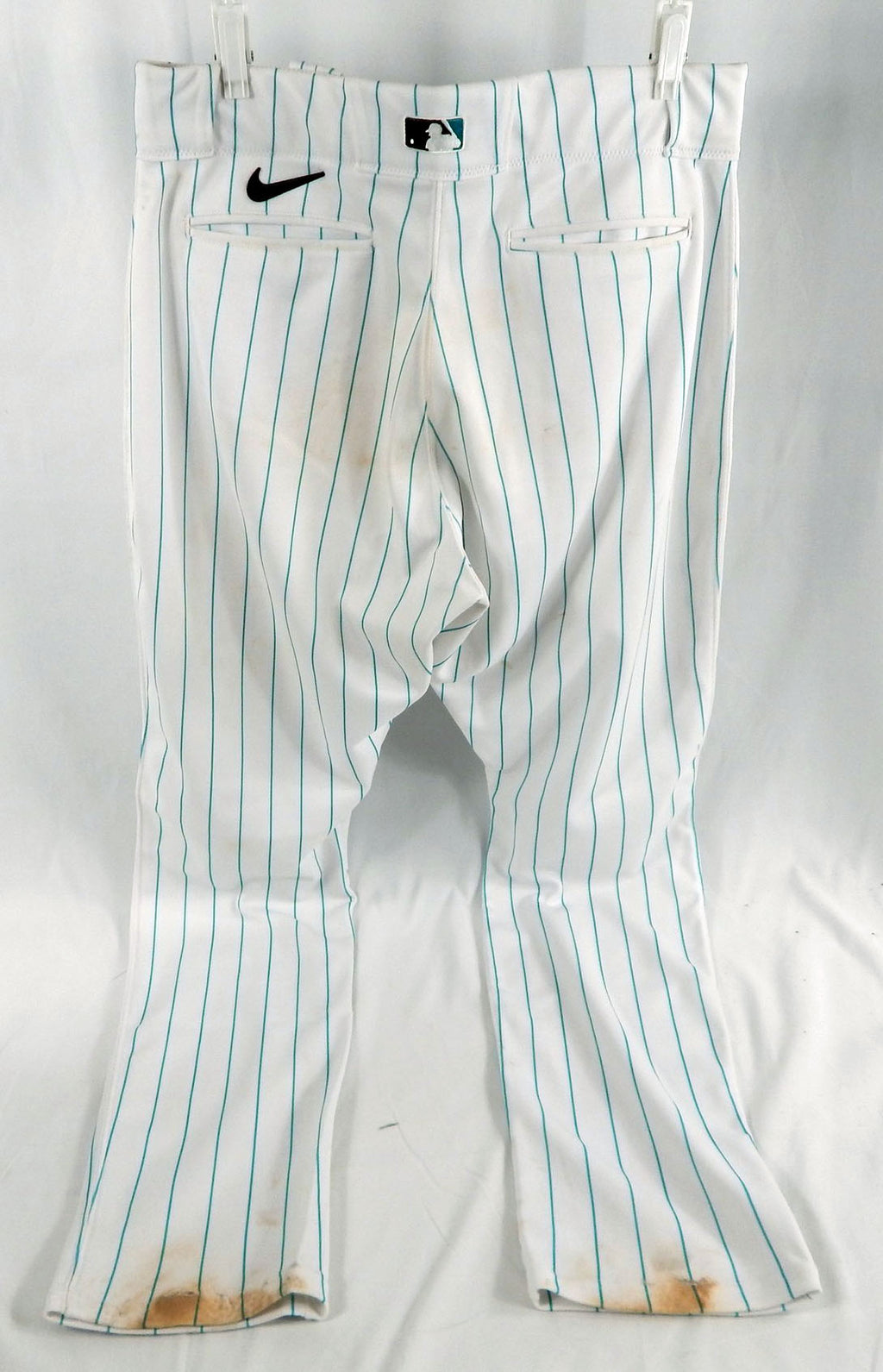 2023 Miami Marlins Jorge Soler #12 Game Used Pants Throwback 361 Pic2