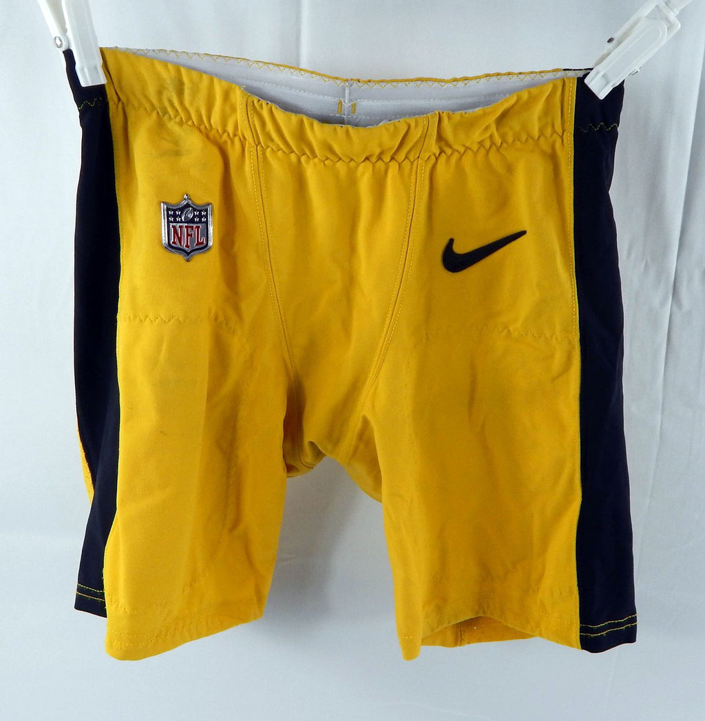 2021 Pittsburgh Steelers #17 Game Used Yellow Pants 34 353