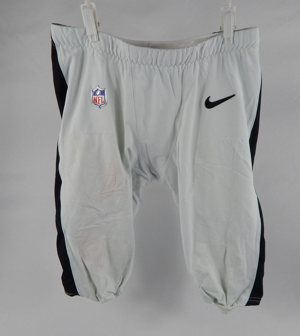 2024 Philadelphia Eagles Moro Ojomo #97 Game Used White Pants 38 DP102531