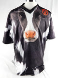 2014-18 Visalia Rawhide #10 Game Used Black Jersey Cow Dairy Day 48 986