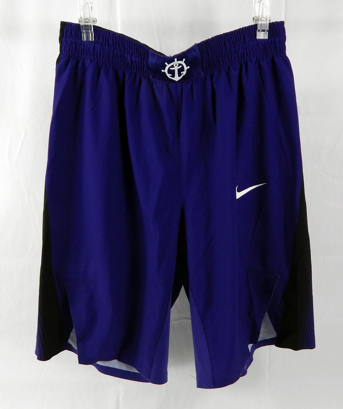2017-18 Portland Pilots Game Issued Navy Basketball Shorts 36 371