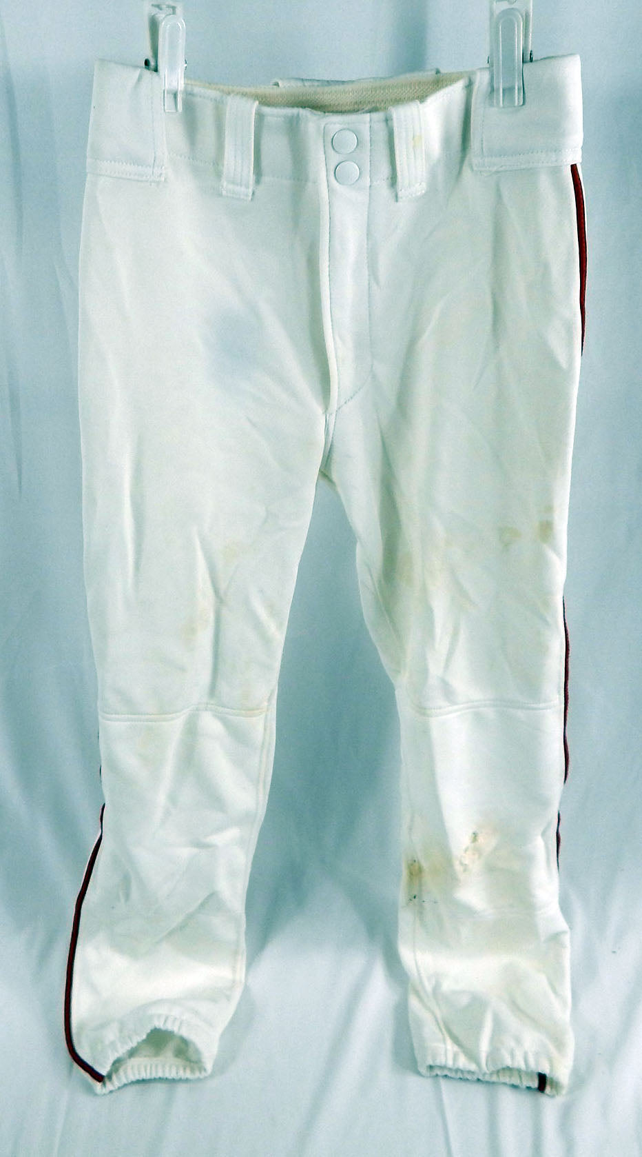 Alabama Crimson Tide Game Used White Pants Size 28 366