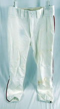Alabama Crimson Tide Game Used White Pants Size 28 366