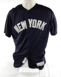 2018 New York Yankees Luis Severino #40 Game Issued Pos Used Navy Jersey ST BP