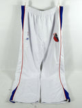 2000s Detroit Pistons #30 Game Issued White Warm Up Pants LT DP78969