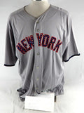 2017 New York Yankees Tyler Webb #36 Game Used Grey Jersey Stars Stripes 50 099