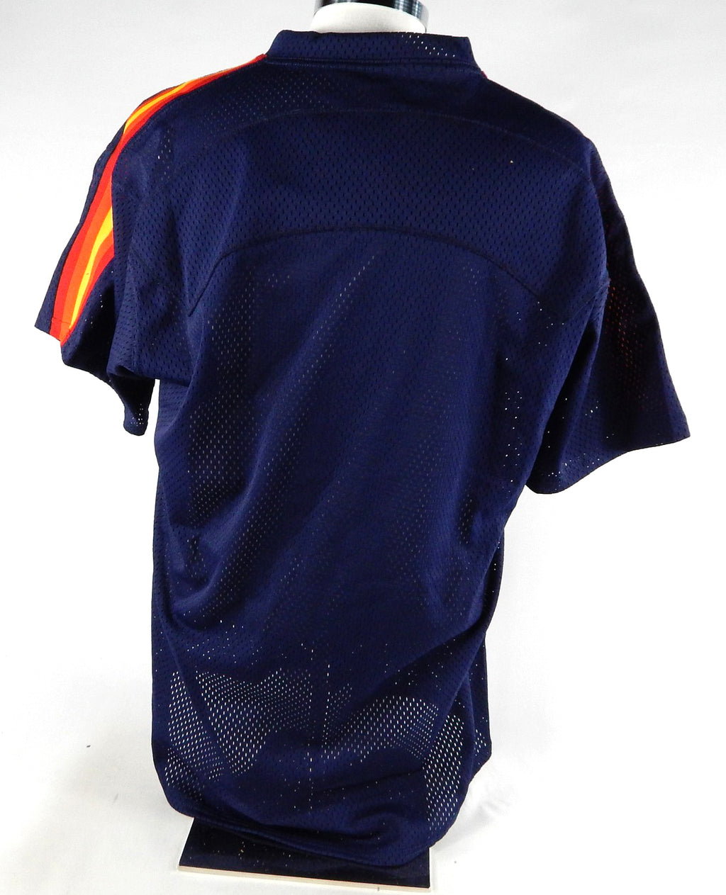 1990s Houston Astros Blank Game Issued Navy Jersey BP ST 46 293 Pic2