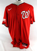 2025 Washington Nationals Keibert Ruiz #20 Game Issued Pos Used Red Jersey 48 1
