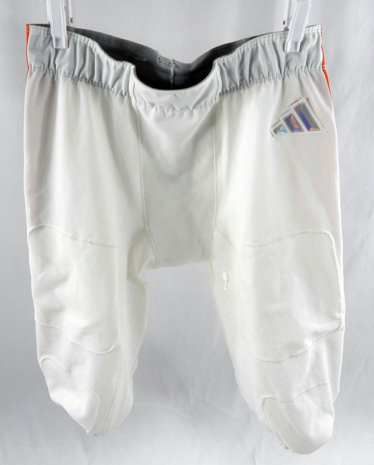 2026 Miami Hurricanes #101 Game Used White College Football Playoffs Pant L 3818
