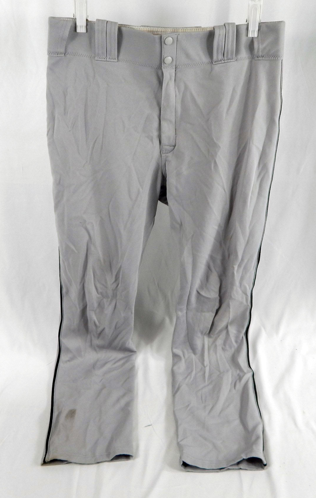 Pittsburgh Pirates Game Used Grey Pants Size 36 374