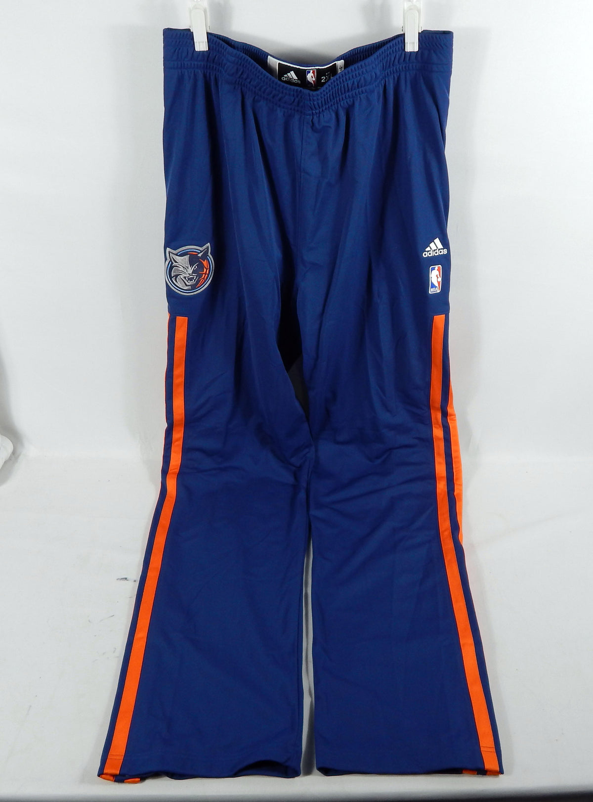 2012-13 Charlotte Bobcats Game Issued Navy Pants 2XL+6 DP78979