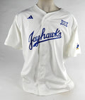 2022 Kansas Jayhawks Game Issued Pos Used White Jersey Number Removed 56 DP74113