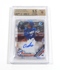2019 Bowman Chrome Prospect Autographs Orelvis Martinez #CPA-OM BGS 9.5 Auto 10