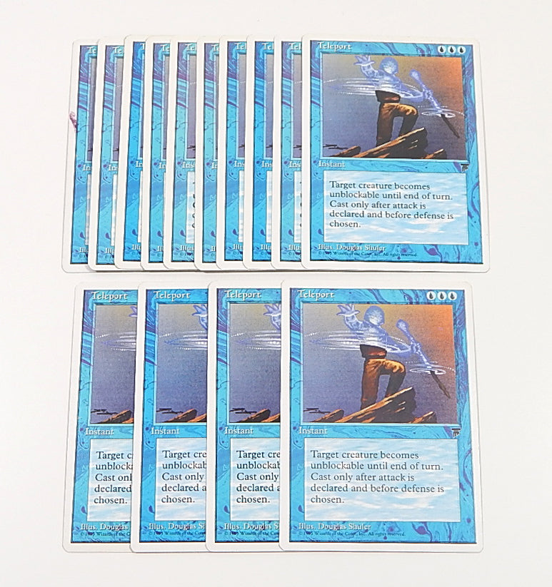 Lot of (14) Magic The Gathering MTG Teleport Chronicles