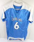 Womens Soccer North Carolina Tar Heels UNC #6 Game Used Blue Jersey L DP54010