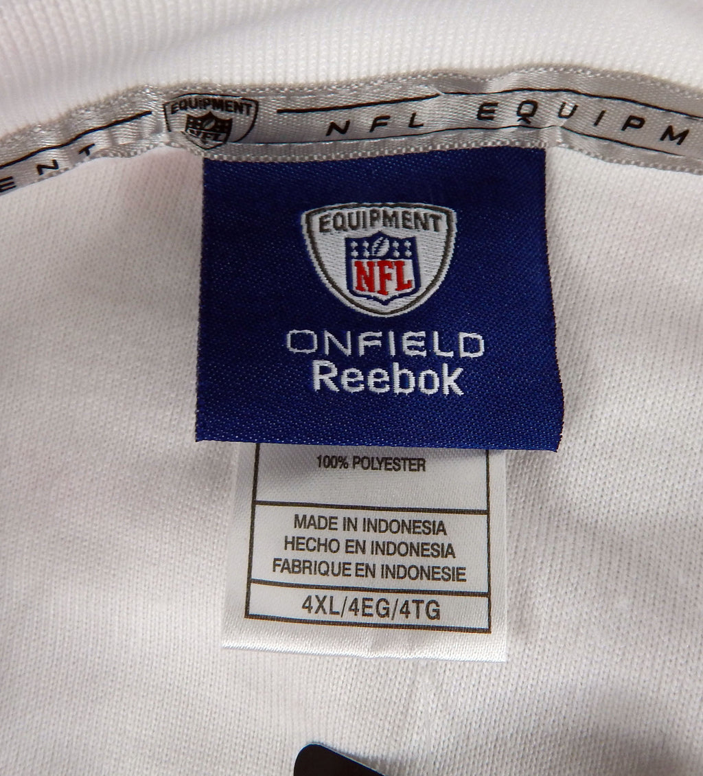 2000s San Francisco 49ers Team Issued White Crewneck Shirt 4XL DP68293 Pic2