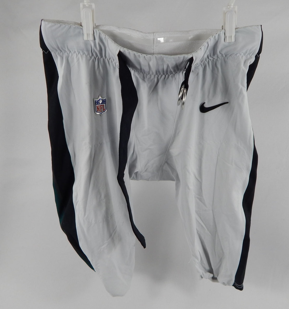 2024 Philadelphia Eagles Cam Jurgens #51 Game Used White Pants 40 545