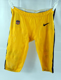 2019 Pittsburgh Steelers Anthony Chickillo #56 Game Used Yellow Pants 32 373