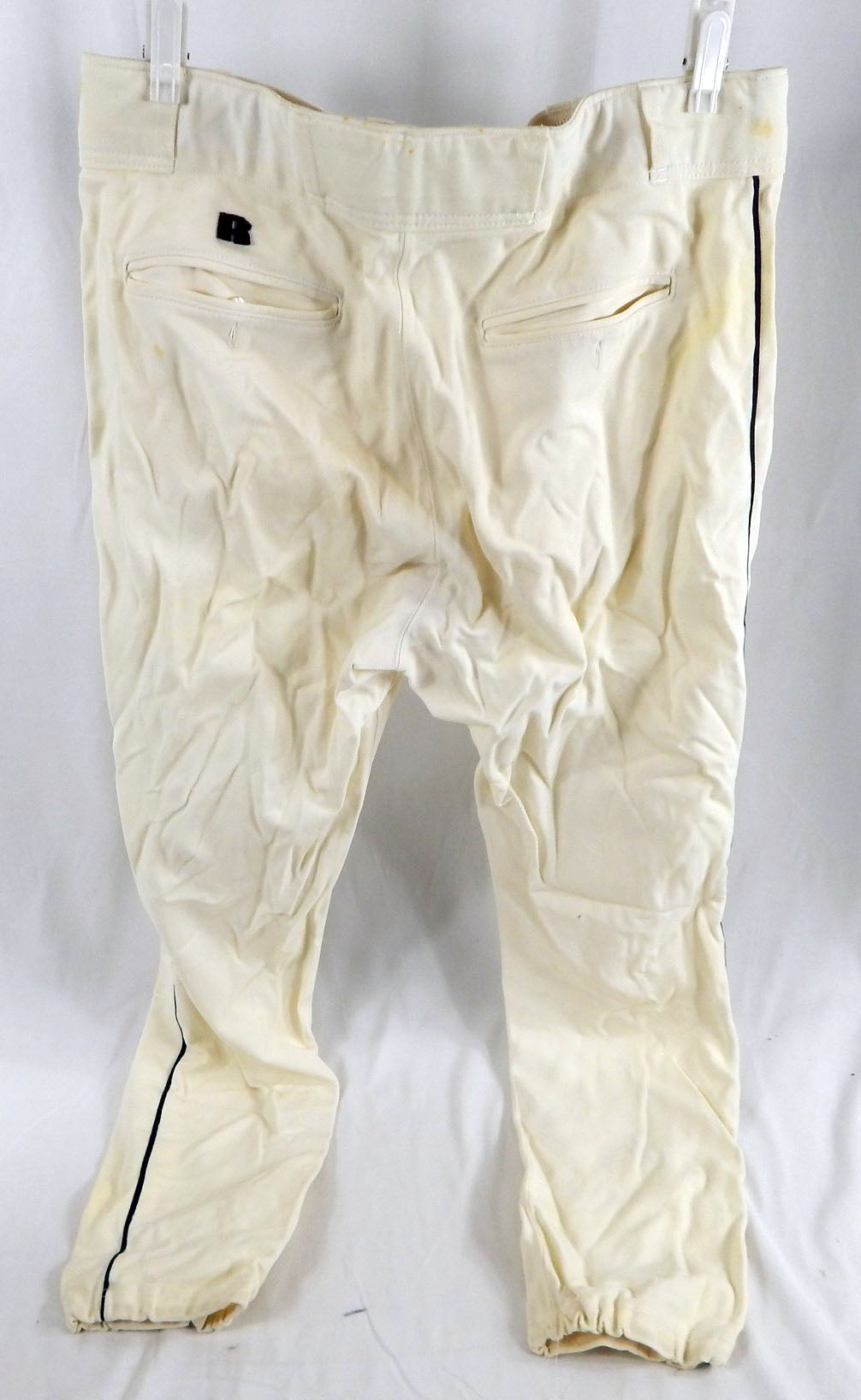 Houston Astros Garcia #34 Game Used White Pants Size 40 385 Pic2