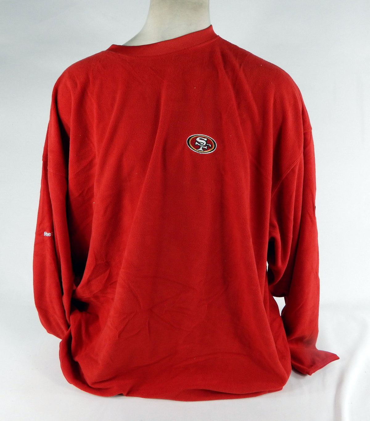 2000s San Francisco 49ers Team Issued Red Crewneck Shirt 4XL DP68297