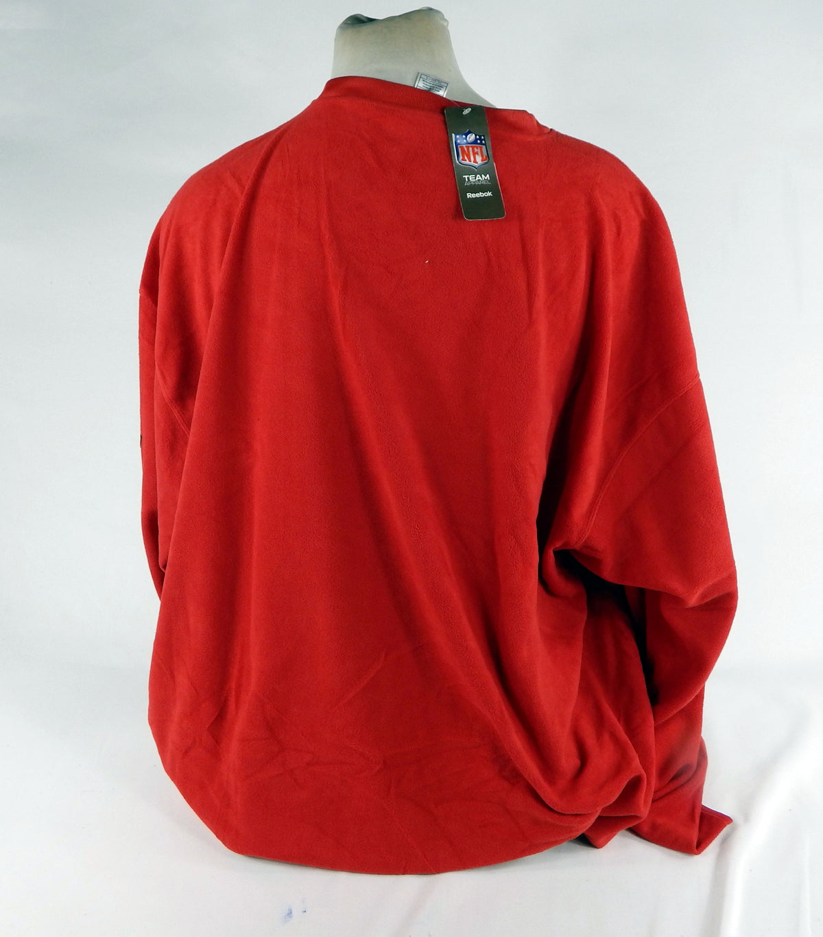 2000s San Francisco 49ers Team Issued Red Crewneck Shirt 4XL DP68297 Pic2