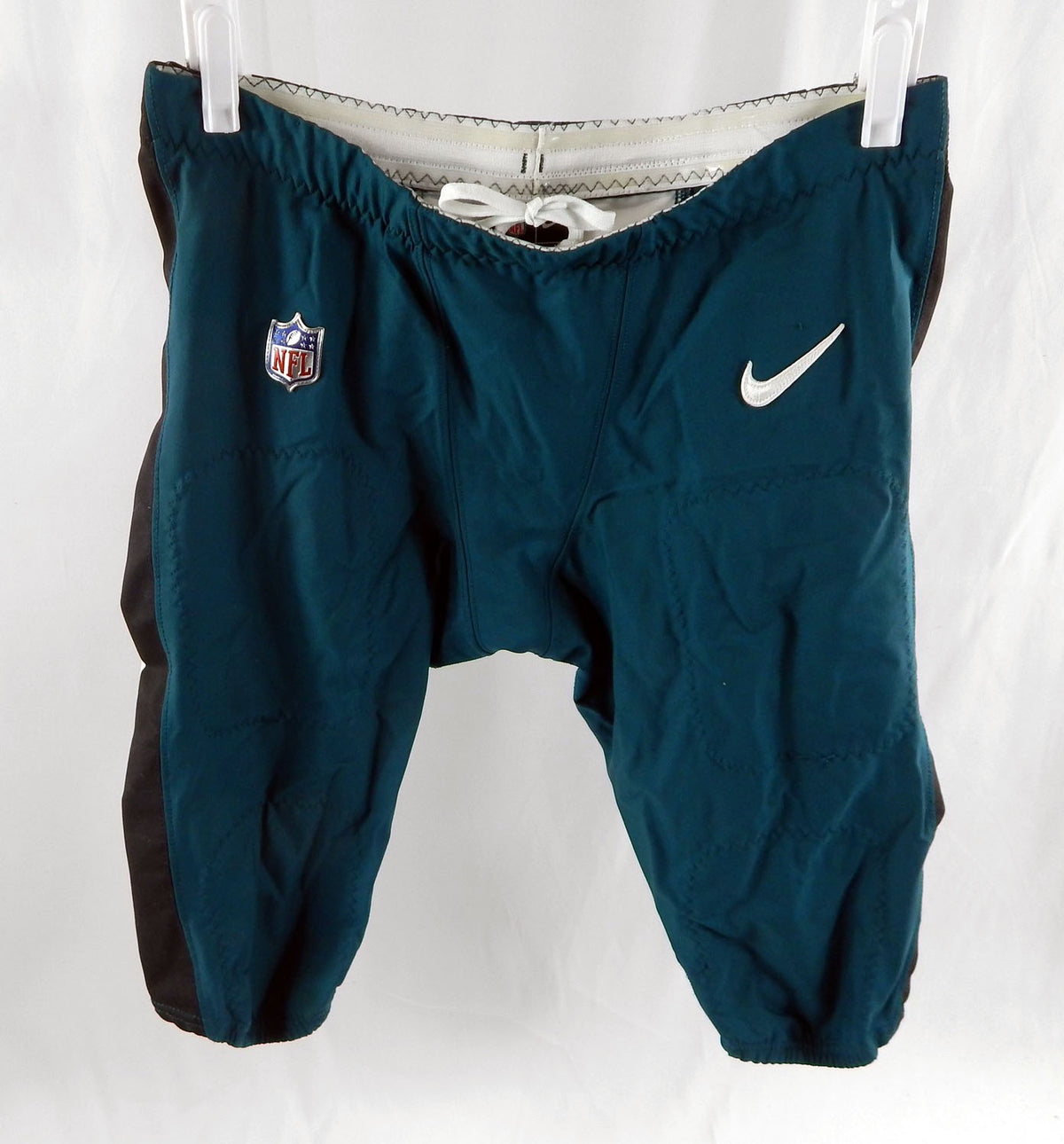 2023 Philadelphia Eagles Kyron Johnson #58 Game Used Green Football Pants 38 827