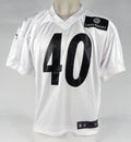2013 Pittsburgh Steelers Ross Ventrone #40 Game Issued White Practice Jersey 5
