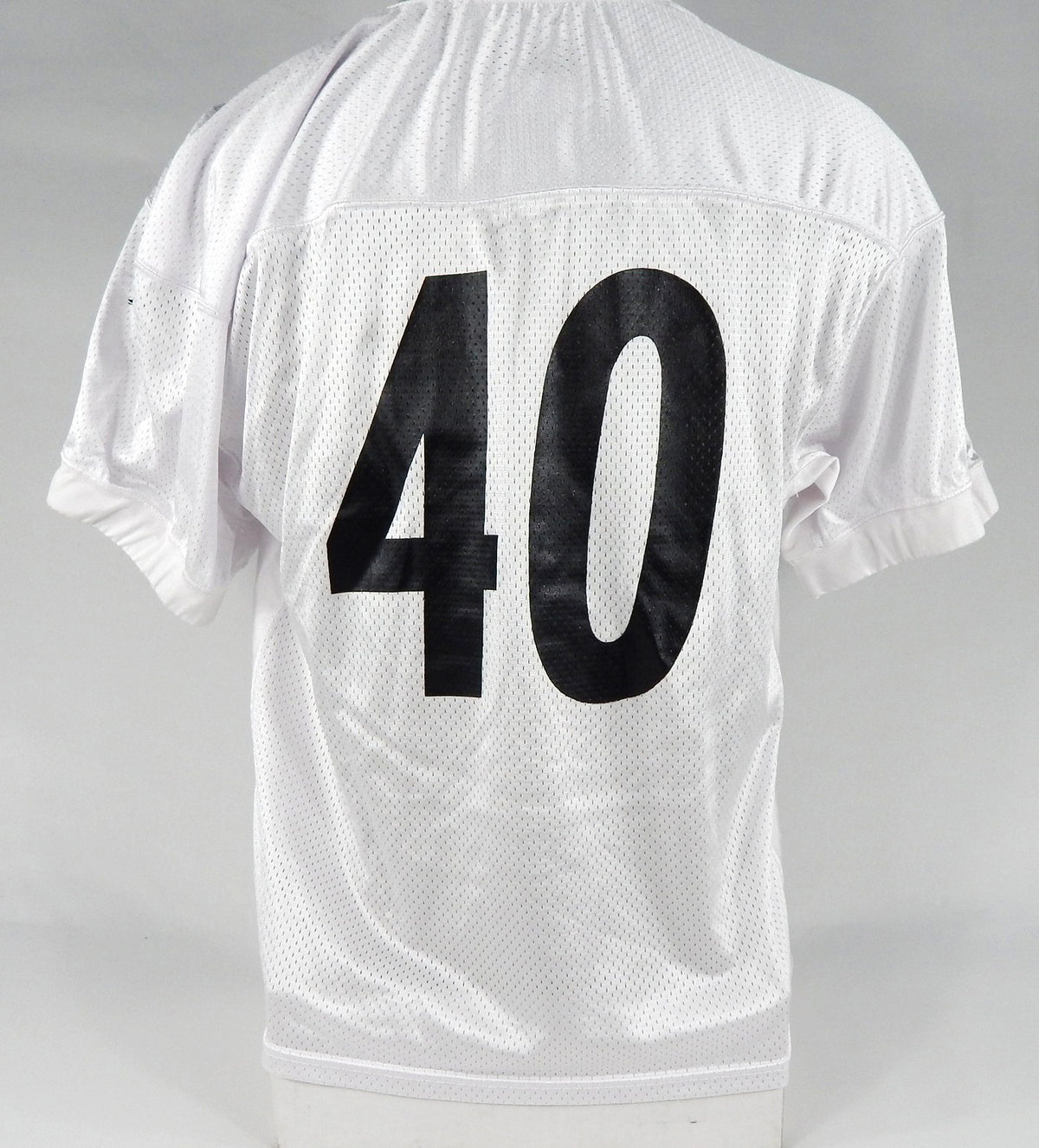 2013 Pittsburgh Steelers Ross Ventrone #40 Game Issued White Practice Jersey 5 Pic2