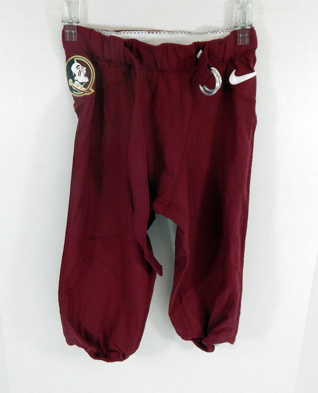 2022 Florida State FSU Seminoles Game Used Red Pants 26 DP63336