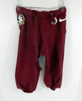 2022 Florida State FSU Seminoles Game Used Red Pants 26 DP63336