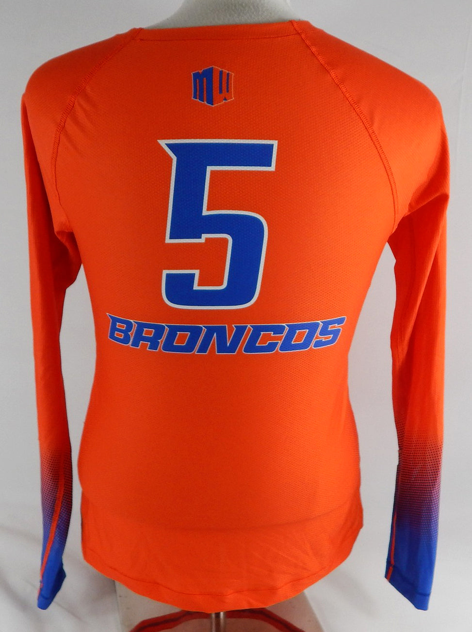 2022 Boise State Broncos #5 Game Used Orange Jersey Volleyball M 754 Pic2