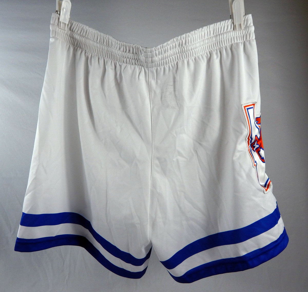 2024-25 Boise State Broncos #44 Game Used White Shorts Mens Basketball XL 319 Pic2