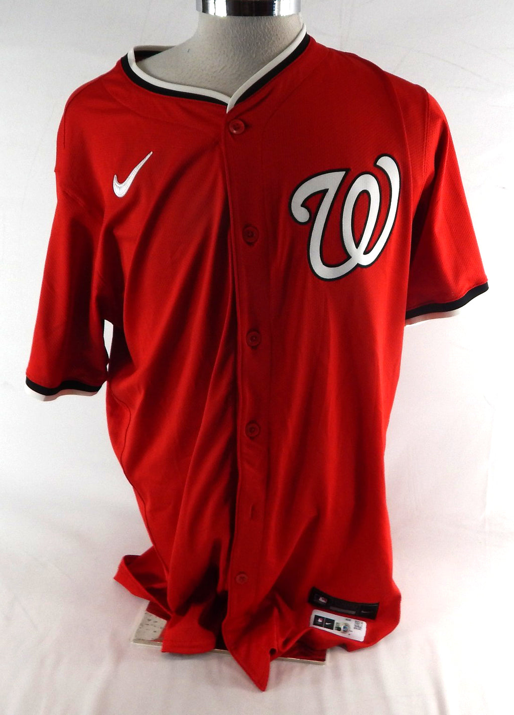 2025 Washington Nationals Trey Lipscomb #38 Game Issued Red Jersey 46 164