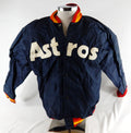 Houston Astros #21 Game Used Navy Bench Jacket 126