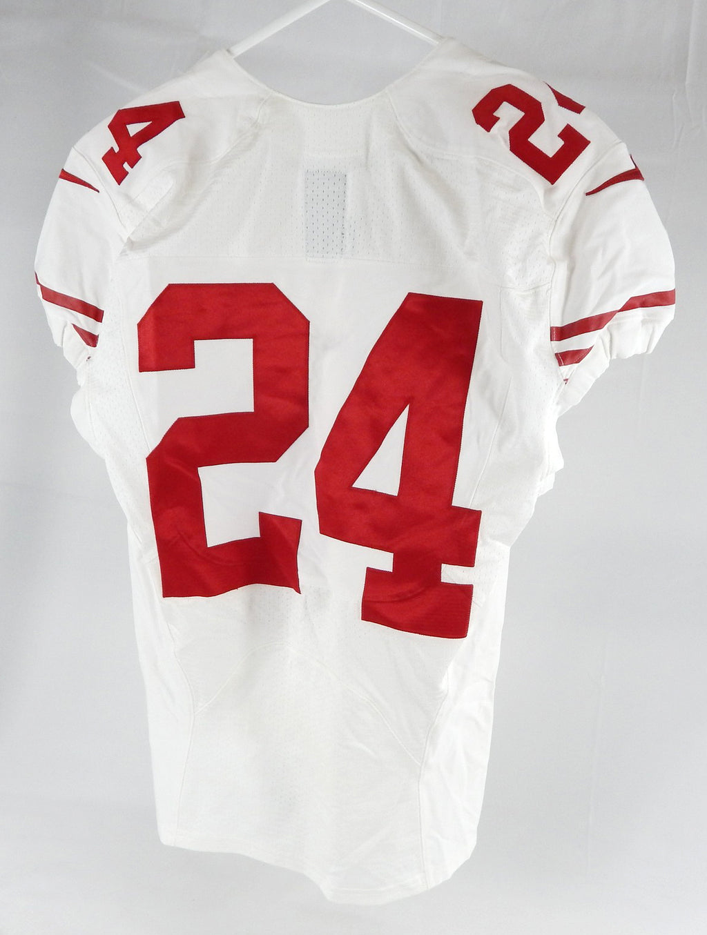 2014 San Francisco 49ers Kenneth Acker #24 Game Issued White Jersey 42 327 Pic2