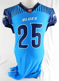2020 TSL Blues Rice #25 Game Used Blue Jersey L 267