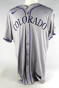 2024 Colorado Rockies Daniel Bard #42 Game Issued Grey Jersey Jackie Robinson 7