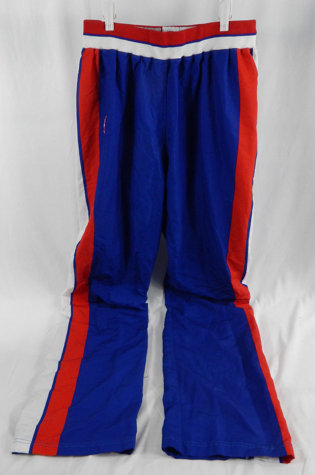1992-93 Detroit Pistons #2 Game Used Blue Warm Up Pants 38 392