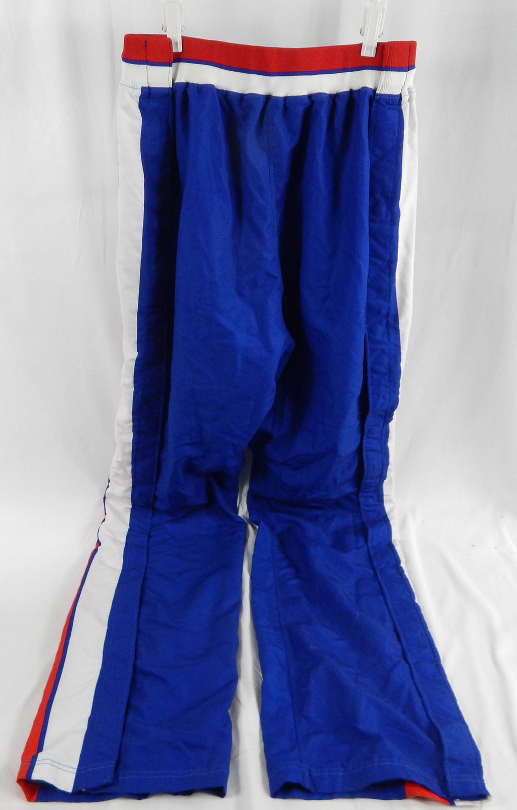 1992-93 Detroit Pistons #2 Game Used Blue Warm Up Pants 38 392 Pic2
