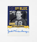 2002 TK Legacy Michigan Go Blue Autographs Jack Weisenburger #MGB22 Auto