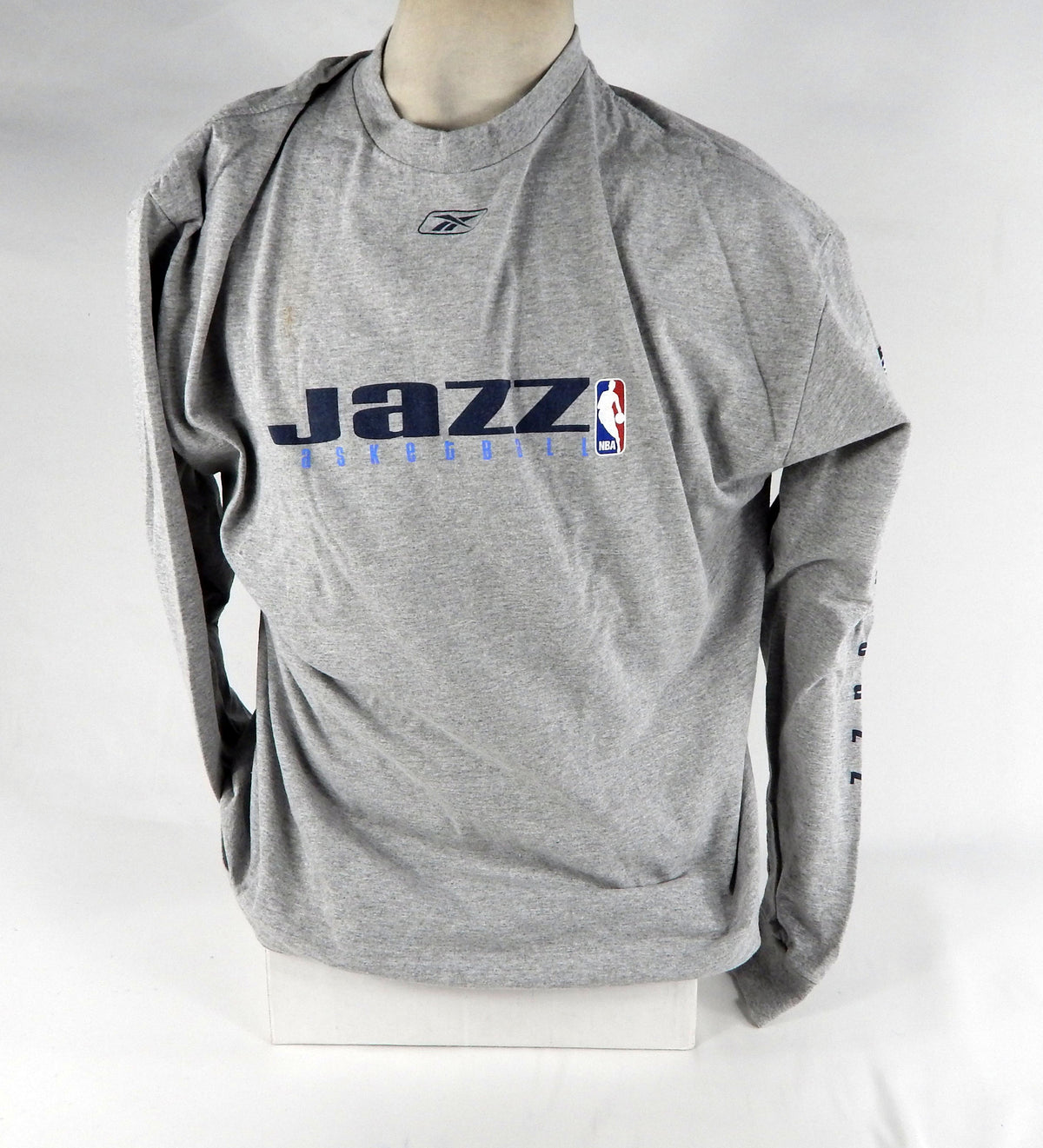 2000s Utah Jazz Team Issued Grey Training Shirt XLT DP68308