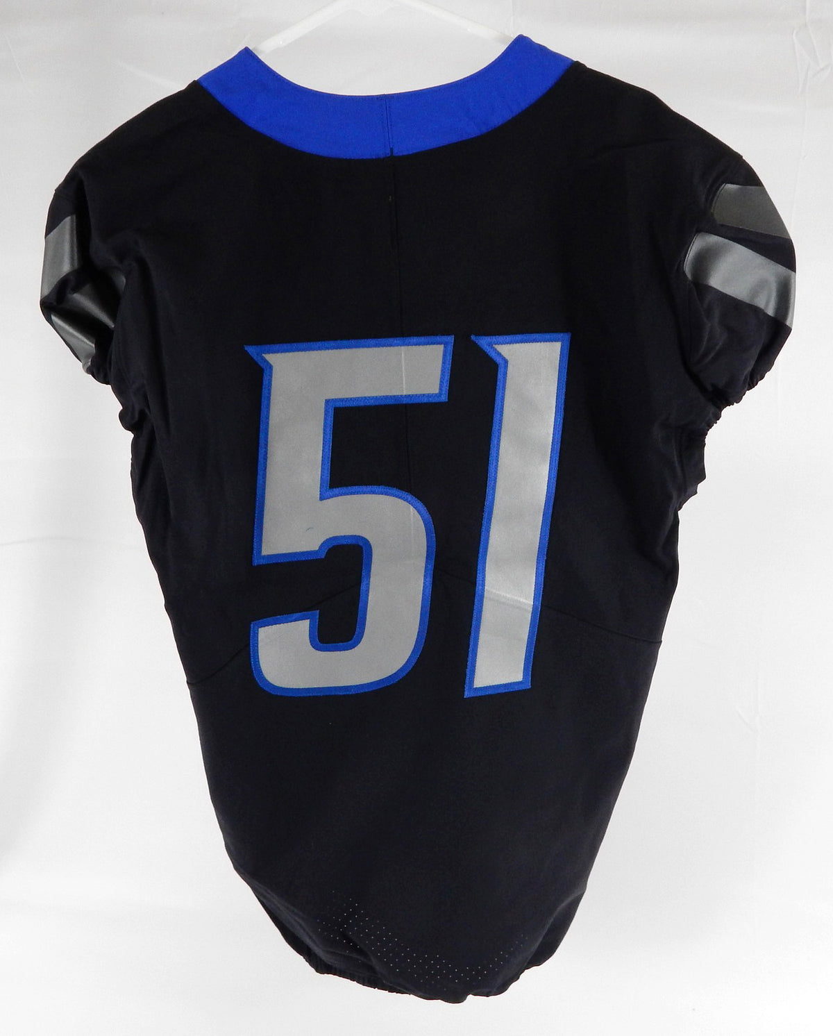 2023 Boise State Broncos #51 Game Used Black Jersey Football NP Rem 42 891 Pic2