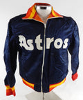 Houston Astros #A10 Game Used Navy Bench Jacket 40 127