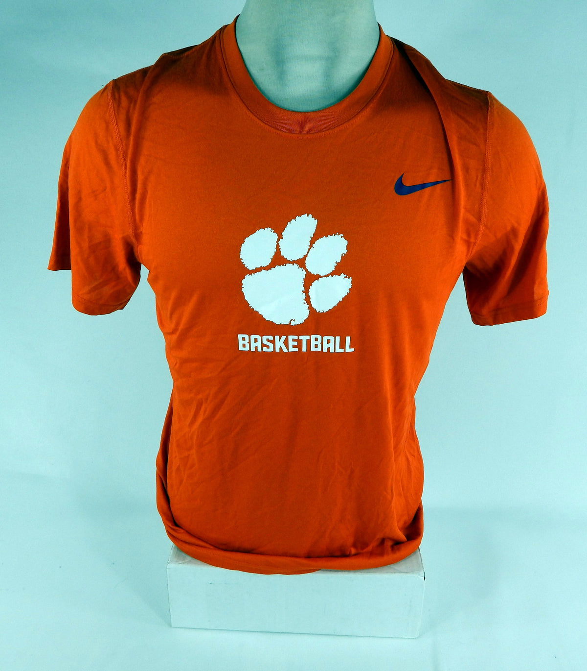 Clemson Tigers Team Issued Orange Shirt Basketball M DP68310