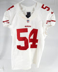 2015 San Francisco 49ers Ray-Ray Armstrong #54 Game Issued White Jersey 44 331