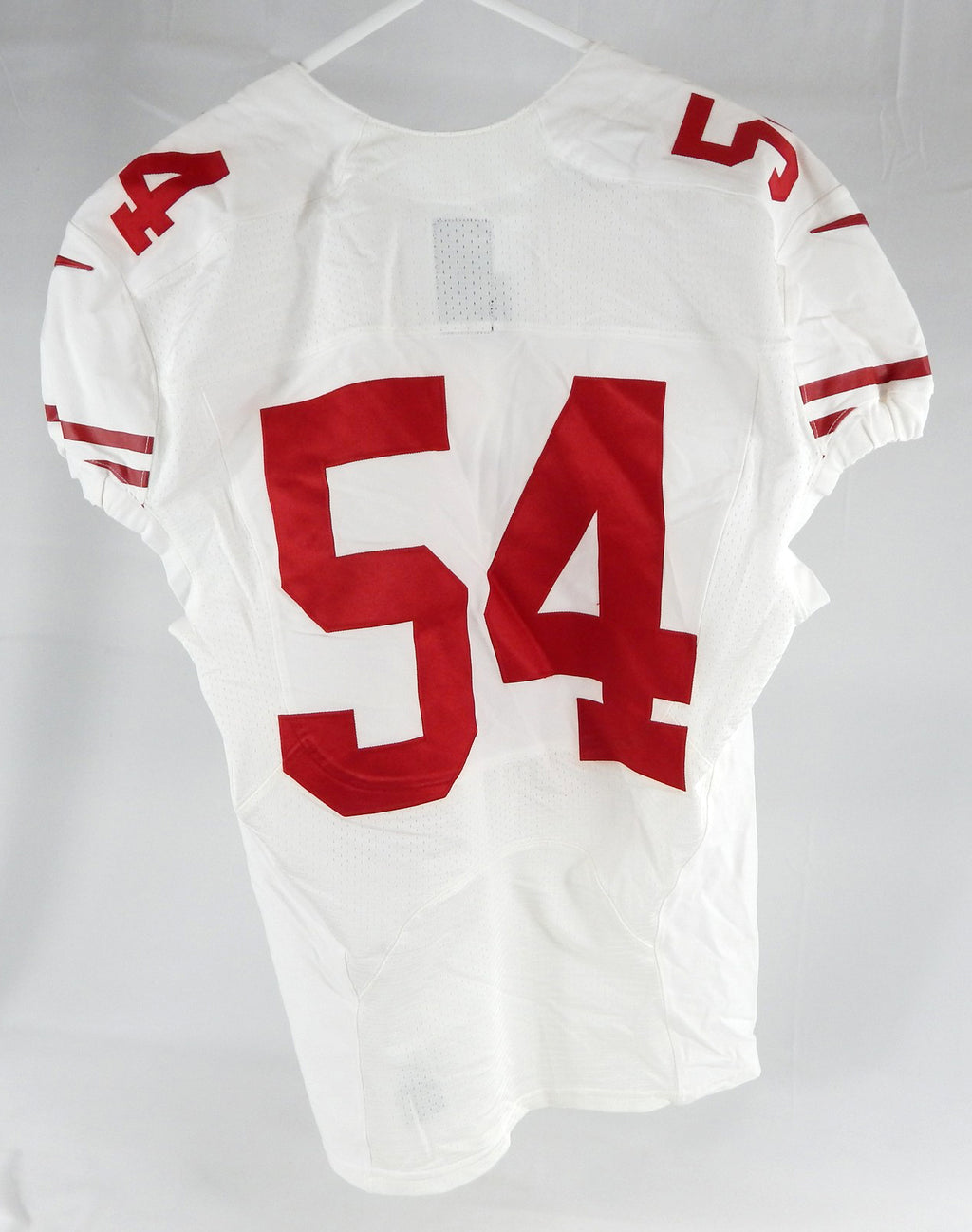 2015 San Francisco 49ers Ray-Ray Armstrong #54 Game Issued White Jersey 44 331 Pic2