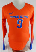 2022 Boise State Broncos #9 Game Used Orange Jersey Volleyball M 761