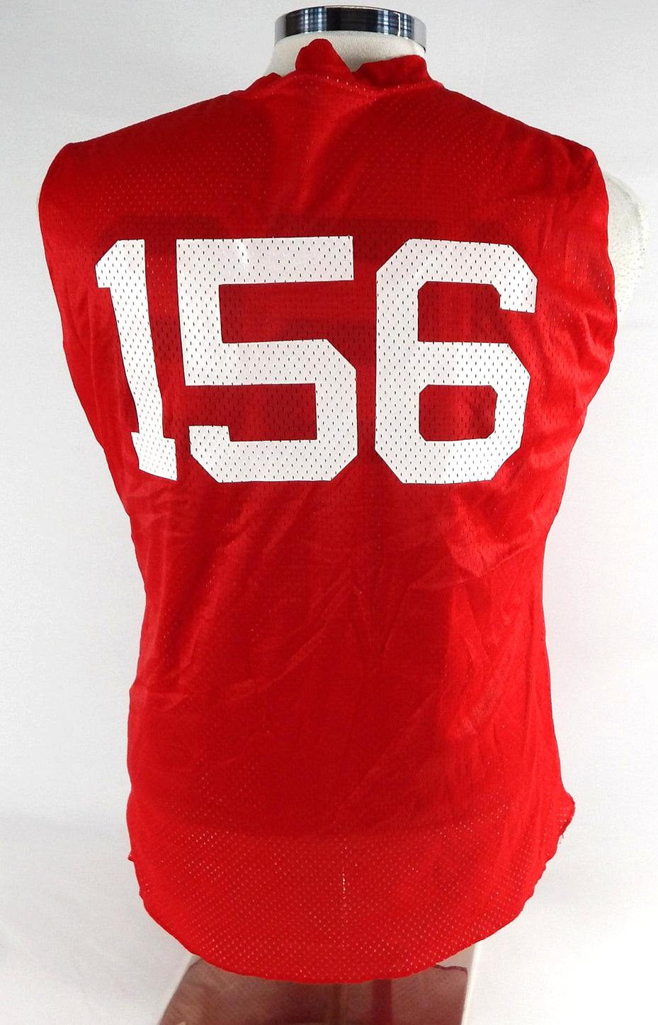 1990s Team USA Basketball #156 Game Issued Red Practice Jersey L 868 Pic2