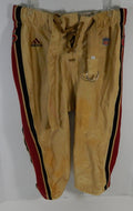 San Francisco 49ers Game Used Gold Football Pants 42 224